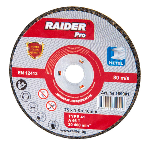 DISC DEBITARE, TAIERE METAL 75 X 1.6 X 10MM