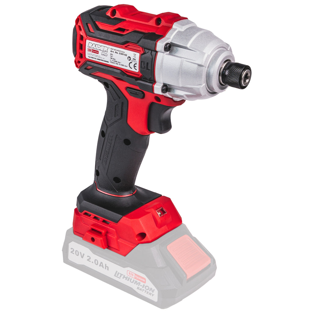 MASINA DE INSURUBAT CU IMPACT 1/4 HEX 180NM RAIDER