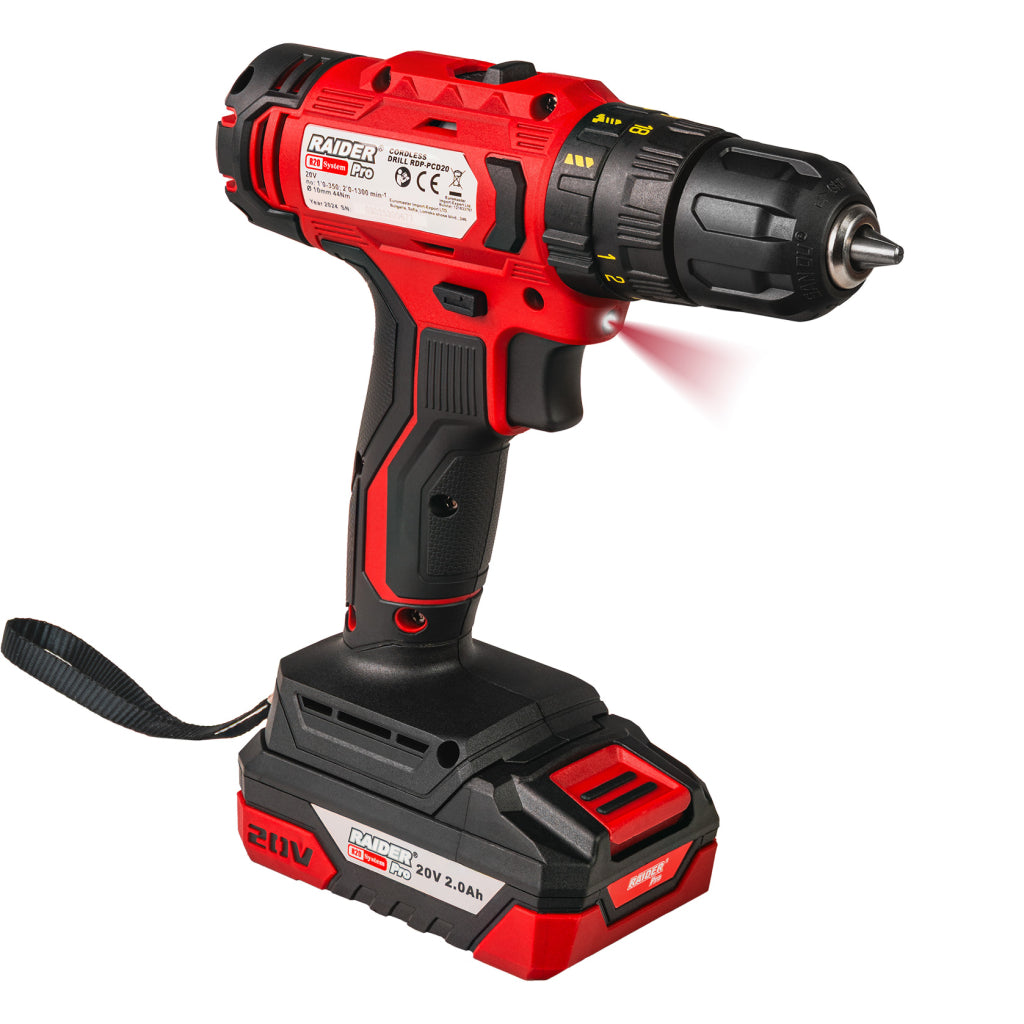 SET MASINA DE GAURIT SI INSURUBAT CU PERCUTIE 44Nm, PISTOL CHEIE CU IMPACT 1/2 320Nm CU ACUMULATOR 2X2Ah RAIDER PRO