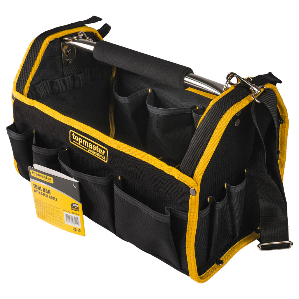 GEANTA DE SCULE CU MANER DIN OTEL TOPMASTER