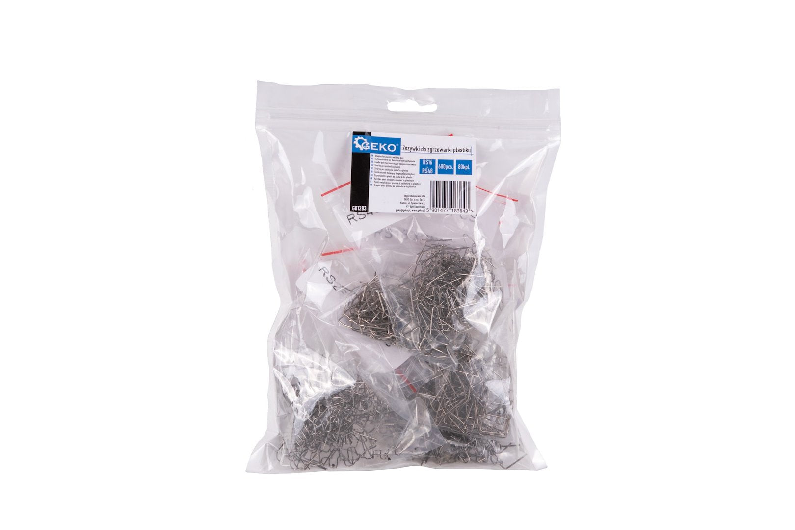 SET 600 DE CAPSE PENTRU SUDURA IN PLASTIC RS16-RS46 GEKO