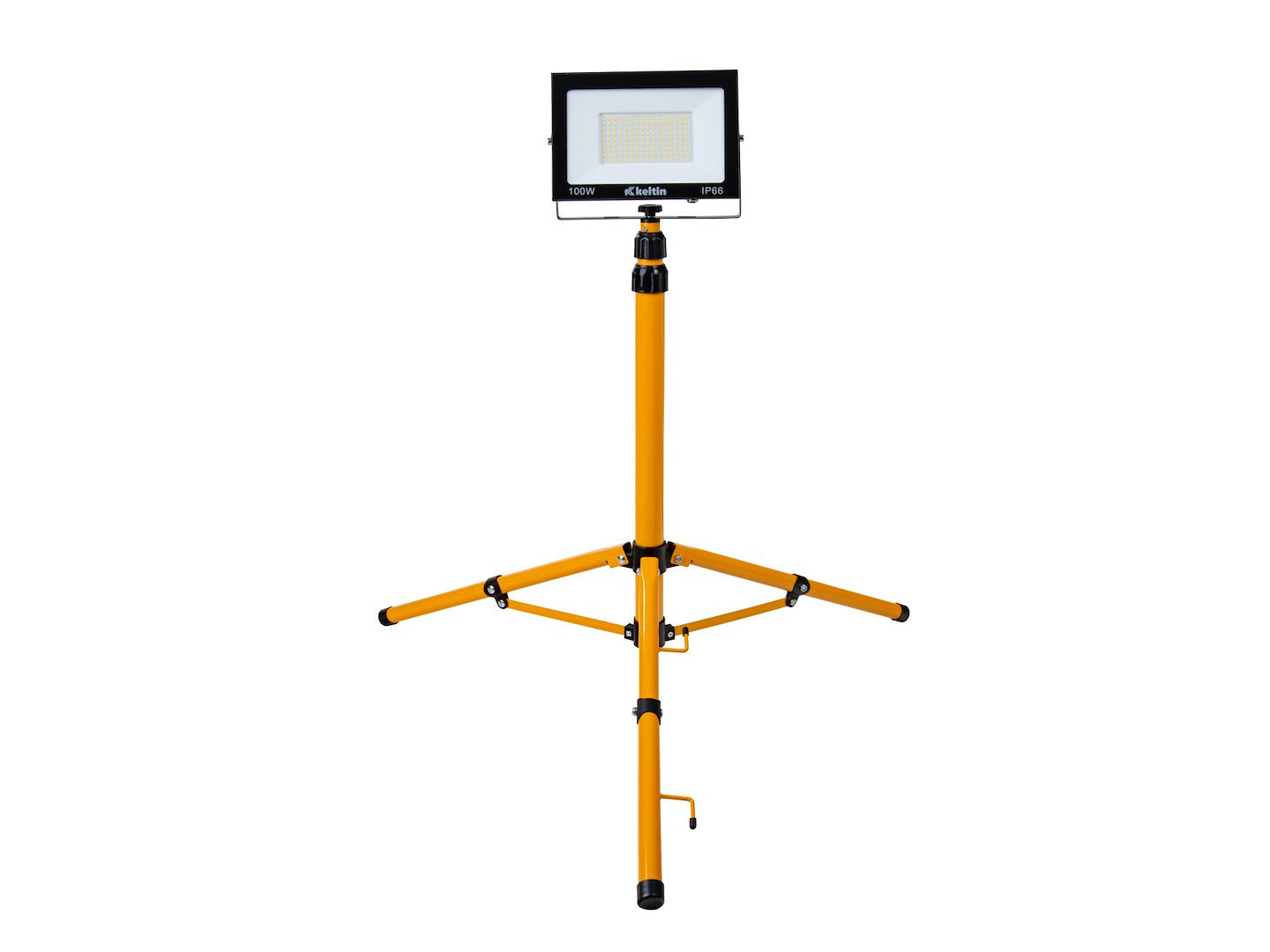 PROIECTOR, LAMPA DE LUCRU LED 100W CU STATIV REGLABIL 60-160 CM, ALB NEUTRU 4500K 10.000 lm - GEKO