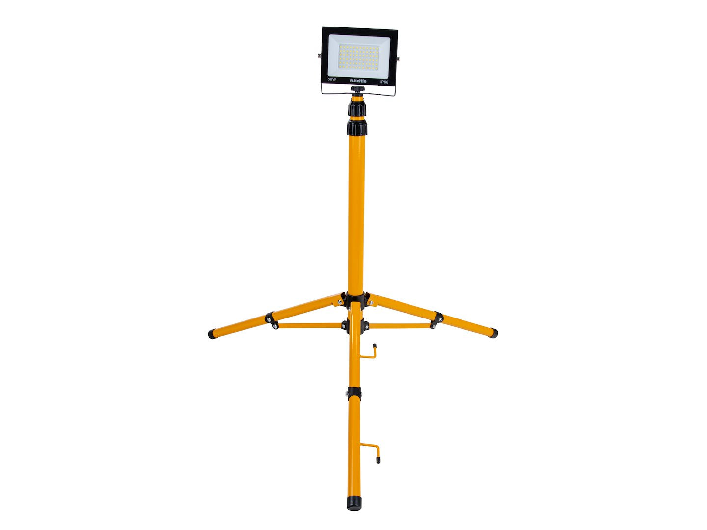 PROIECTOR, LAMPA DE LUCRU LED 50W CU STATIV REGLABIL 60-160 CM, ALB NEUTRU 4500K 4500 LM - GEKO