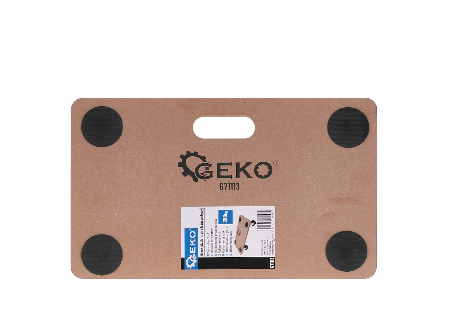 CARUCIOR PLATFORMA DE TRANSPORT CAPACITATE 200KG GEKO