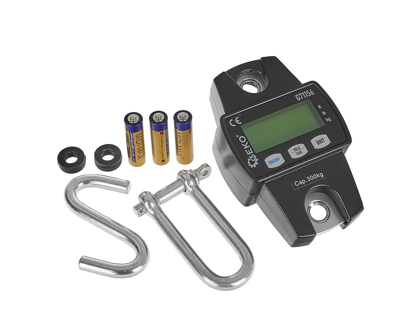 CANTAR DIGITAL DE MACARA 300KG GEKO