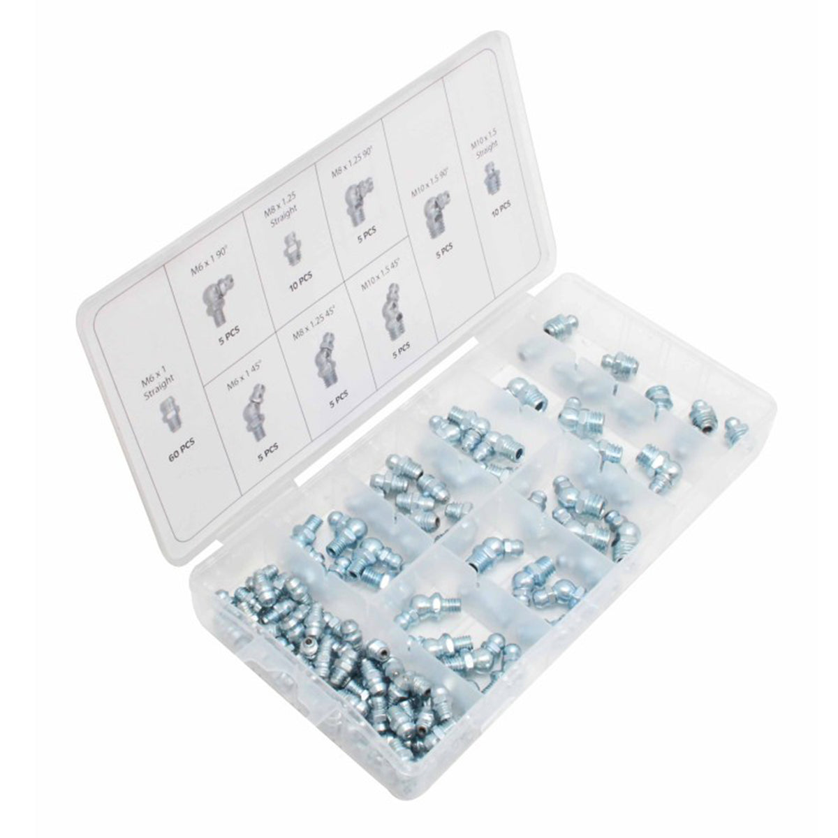 Set capete pentru gresoare 110 piese Satra