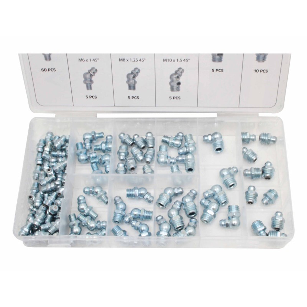Set capete pentru gresoare 110 piese Satra