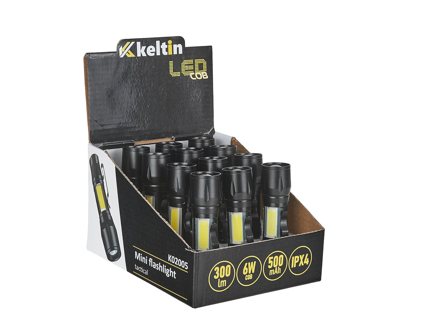 LANTERNA MINI DE BUZUNAR LED COB 10W 500MAH, 500 LM