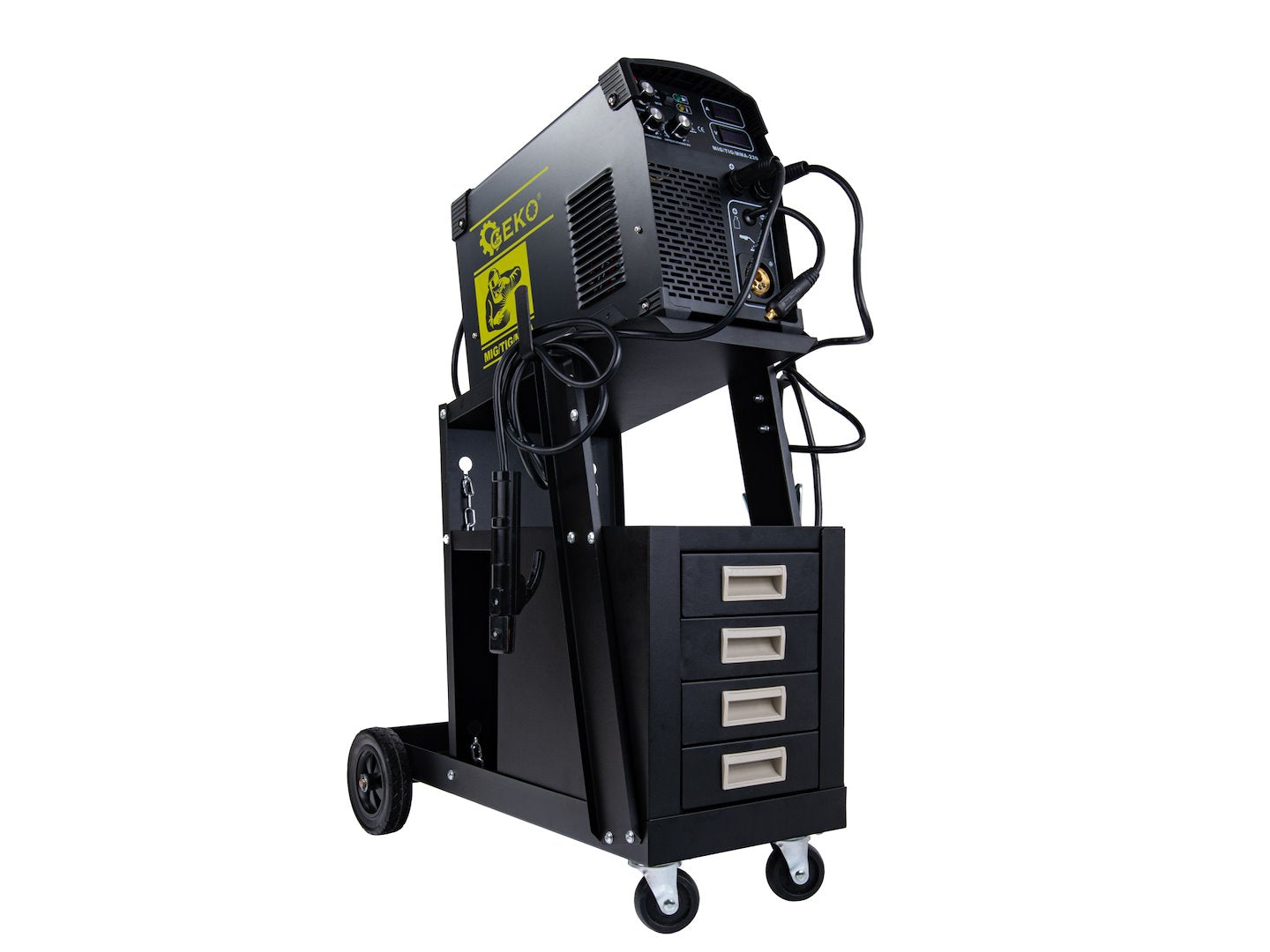 CARUCIOR PENTRU APARAT DE SUDURA CU MANER SI 4 SERTARE