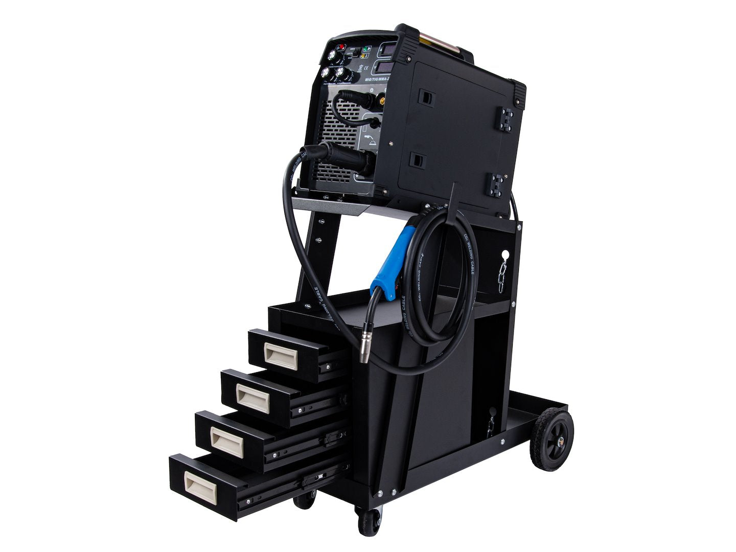 CARUCIOR PENTRU APARAT DE SUDURA CU MANER SI 4 SERTARE