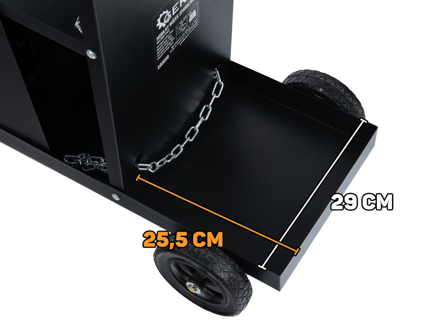 CARUCIOR PENTRU APARAT DE SUDURA CU MANER SI 4 SERTARE