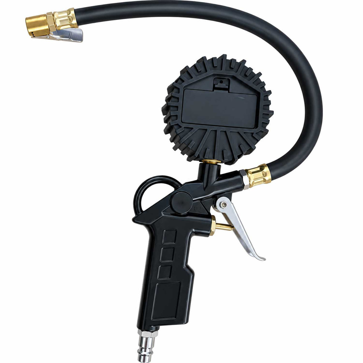 Pistol de umflat roti anvelope cu manometru digital Gebo Tools