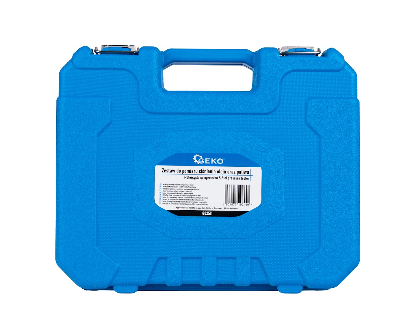 TRUSA PROFESIONALA TESTER PRESIUNE MOTOR SI COMBUSTIBIL MOTOCICLETA - GEKO