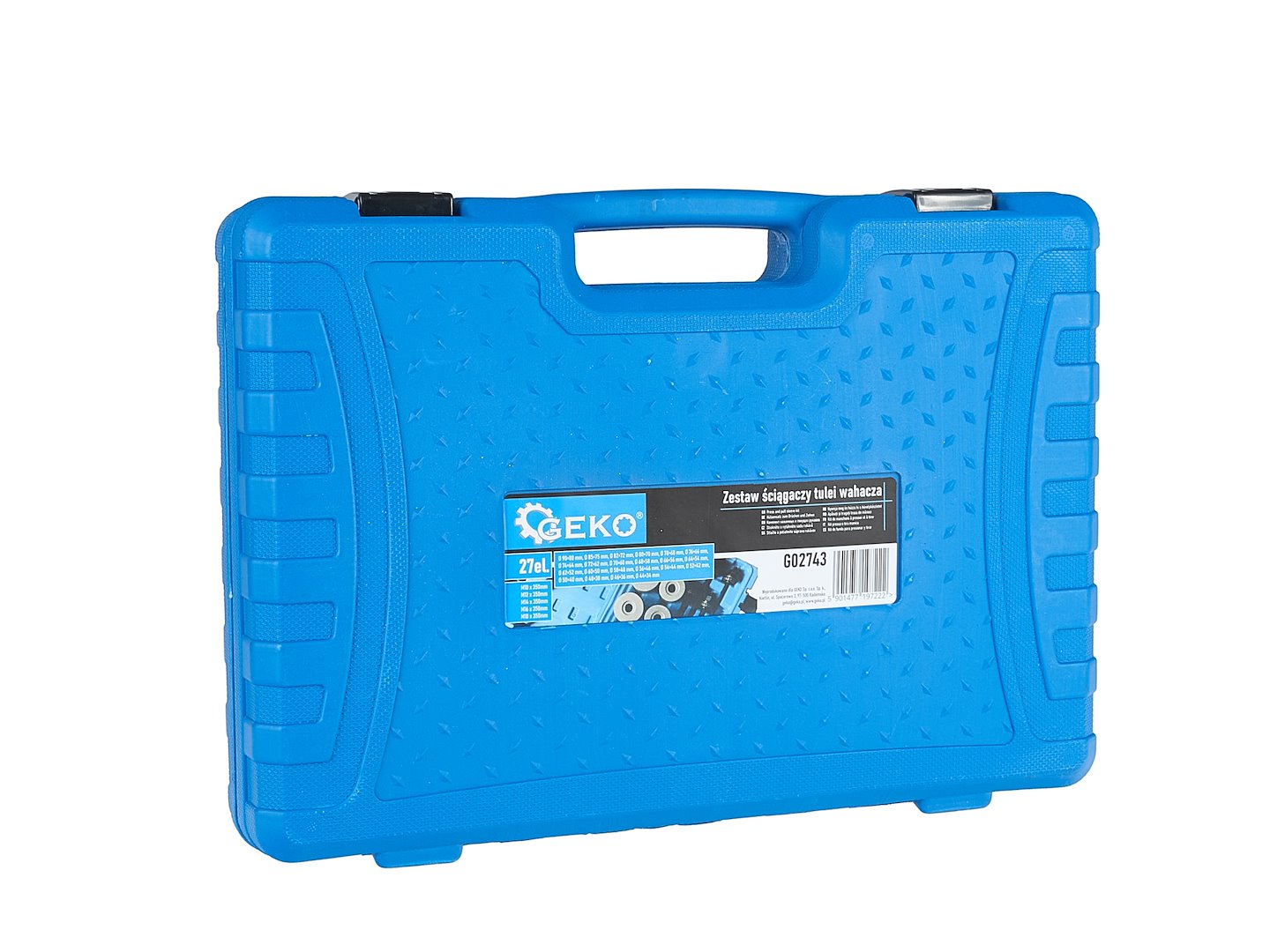 TRUSA CU 27 PIESE PENTRU MONTAJ SI DEMONTAJ BUCSI, RULMETI SI SILENT BLOC SUSPENSIE - GEKO