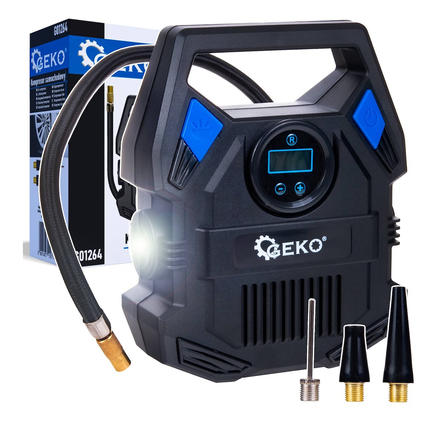 COMPRESOR AUTO PORTABIL CU ALIMENTARE 12V 84W