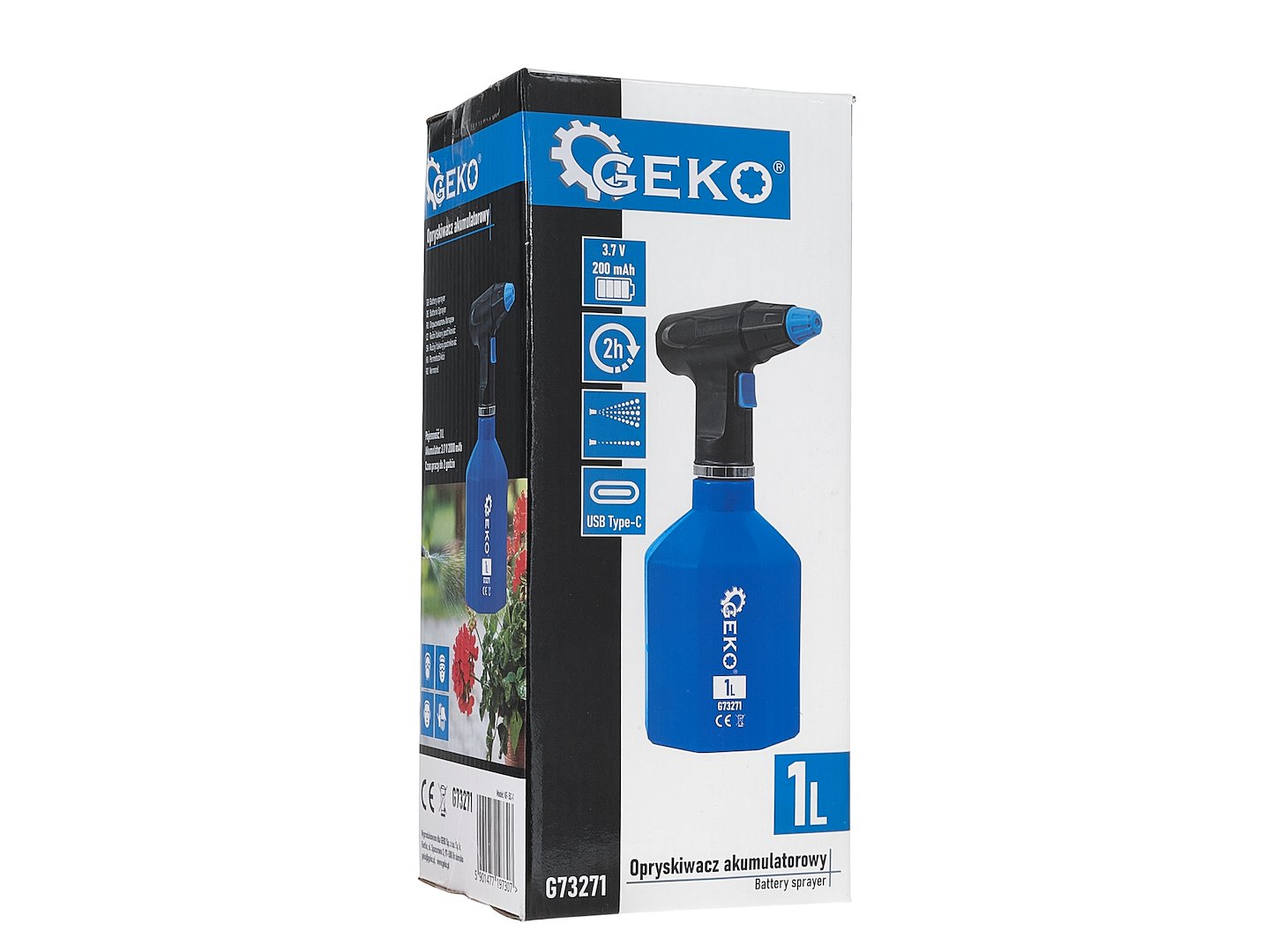 PULVERIZATOR ELECTRIC 1L CU ACUMULATOR USB-C