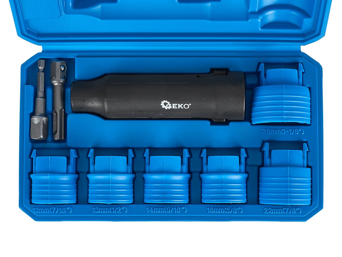 TRUSA PROFESIONALA DE CURATARE SURUBURI SI PREZOANE ROTI AUTO 9 PIESE GEKO