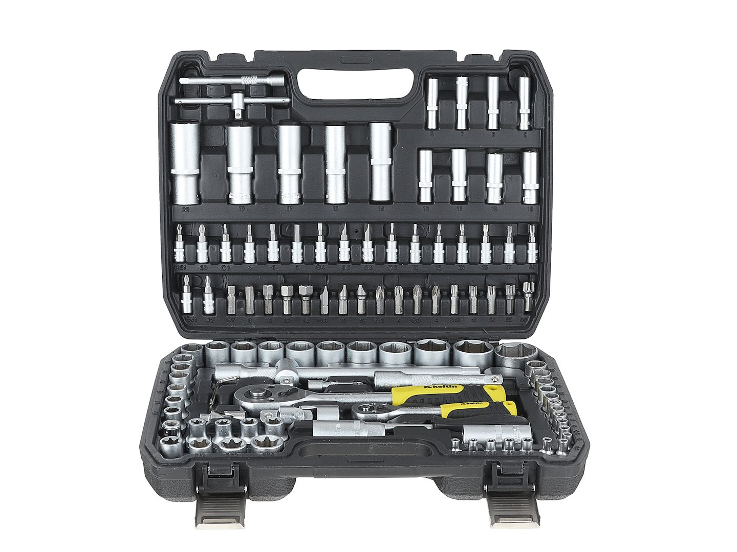 TRUSA DE SCULE 108 PIESE 1/4", 1/2" GEKO