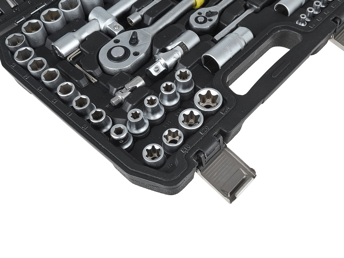 TRUSA DE SCULE 108 PIESE 1/4", 1/2" GEKO