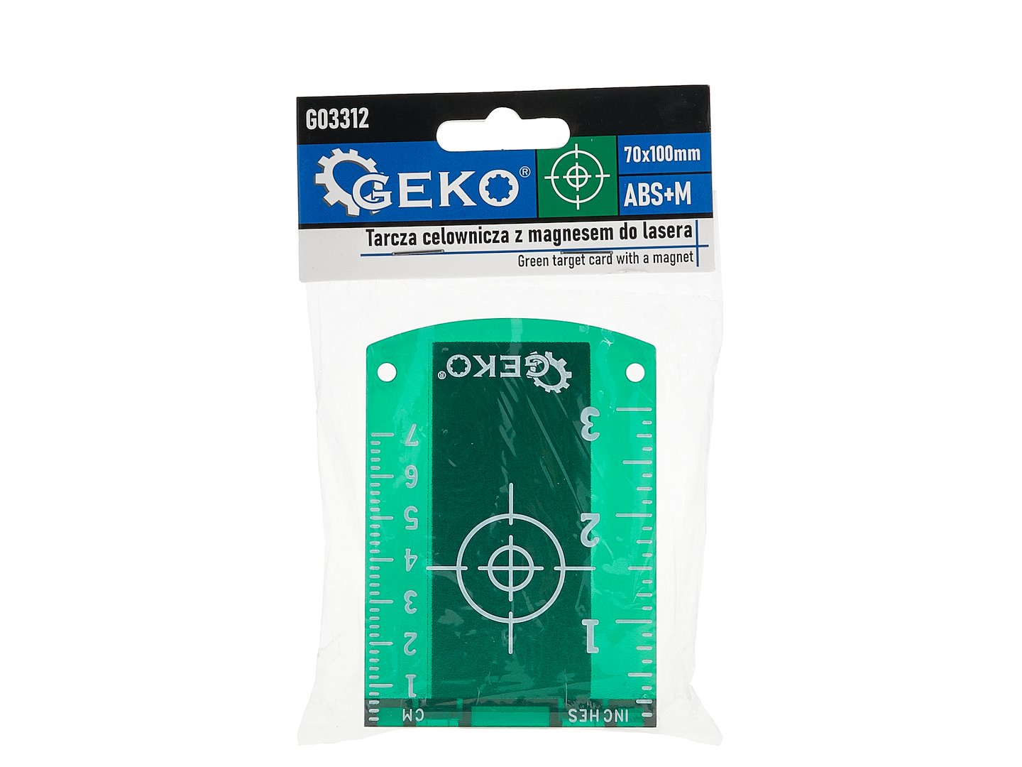 PLACA TINTA VERDE PENTRU NIVELA LASER CU MAGNETI SI SCALA