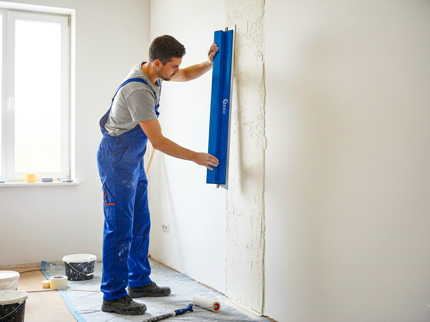 SET DE GLETIERE FINISARE PERETI SI TAVANE 9 PIESE GEKO