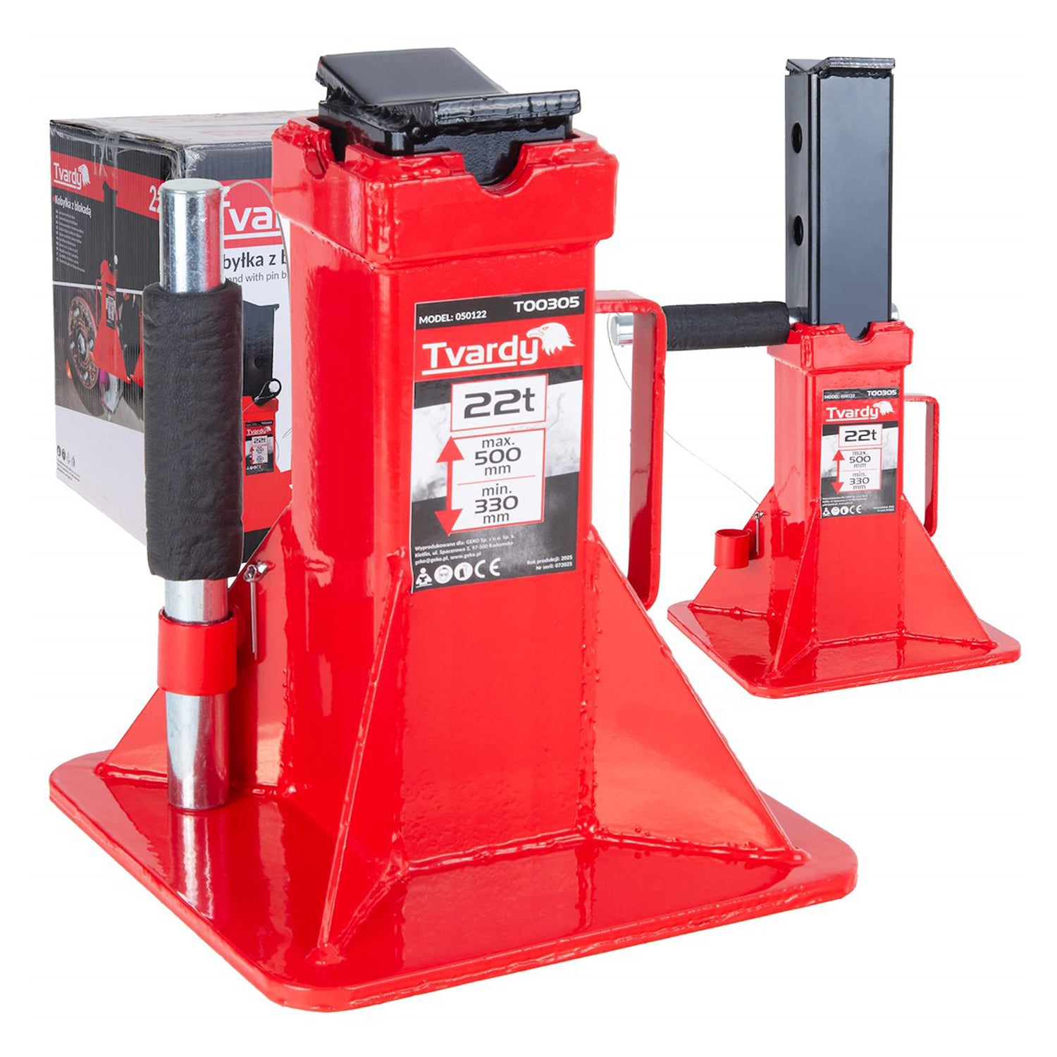 STAND SUPORT TIP CAPRA RANFORSAT CU PIN DE BLOCARE 22T REGLABIL 330-500MM