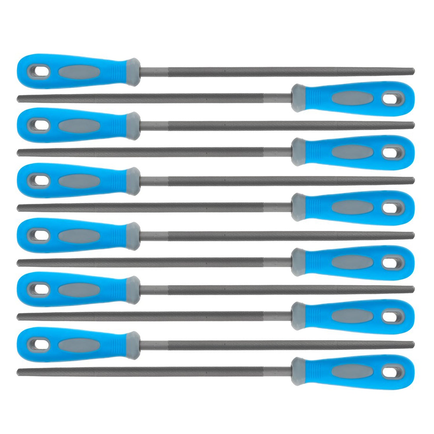 SET PILE ROTUNDE 250MM 12 PIESE GEKO