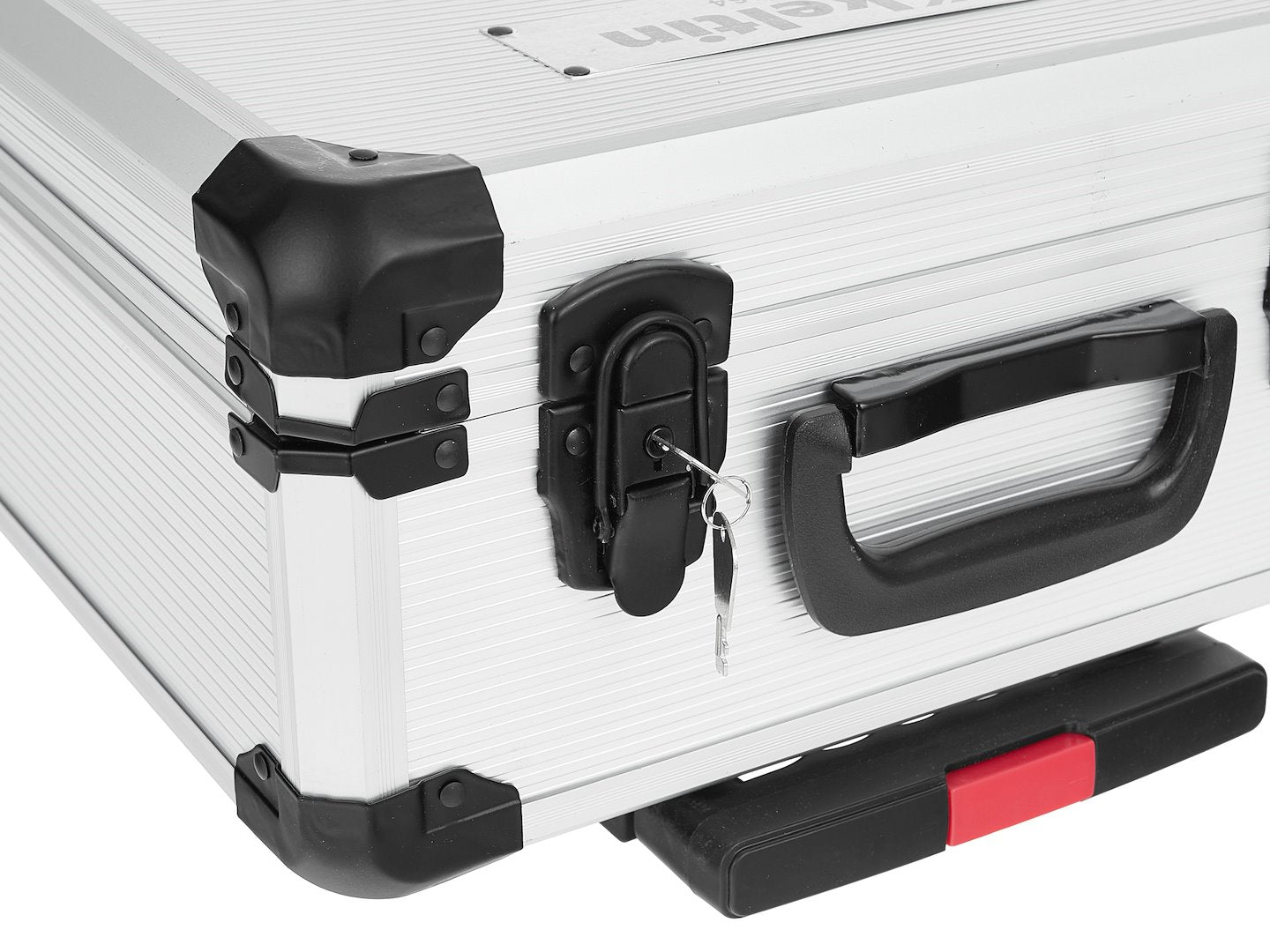 CUTIE VALIZA DIN ALUMINIU PE ROTI ECHIPATA CU SCULE 187 PIESE