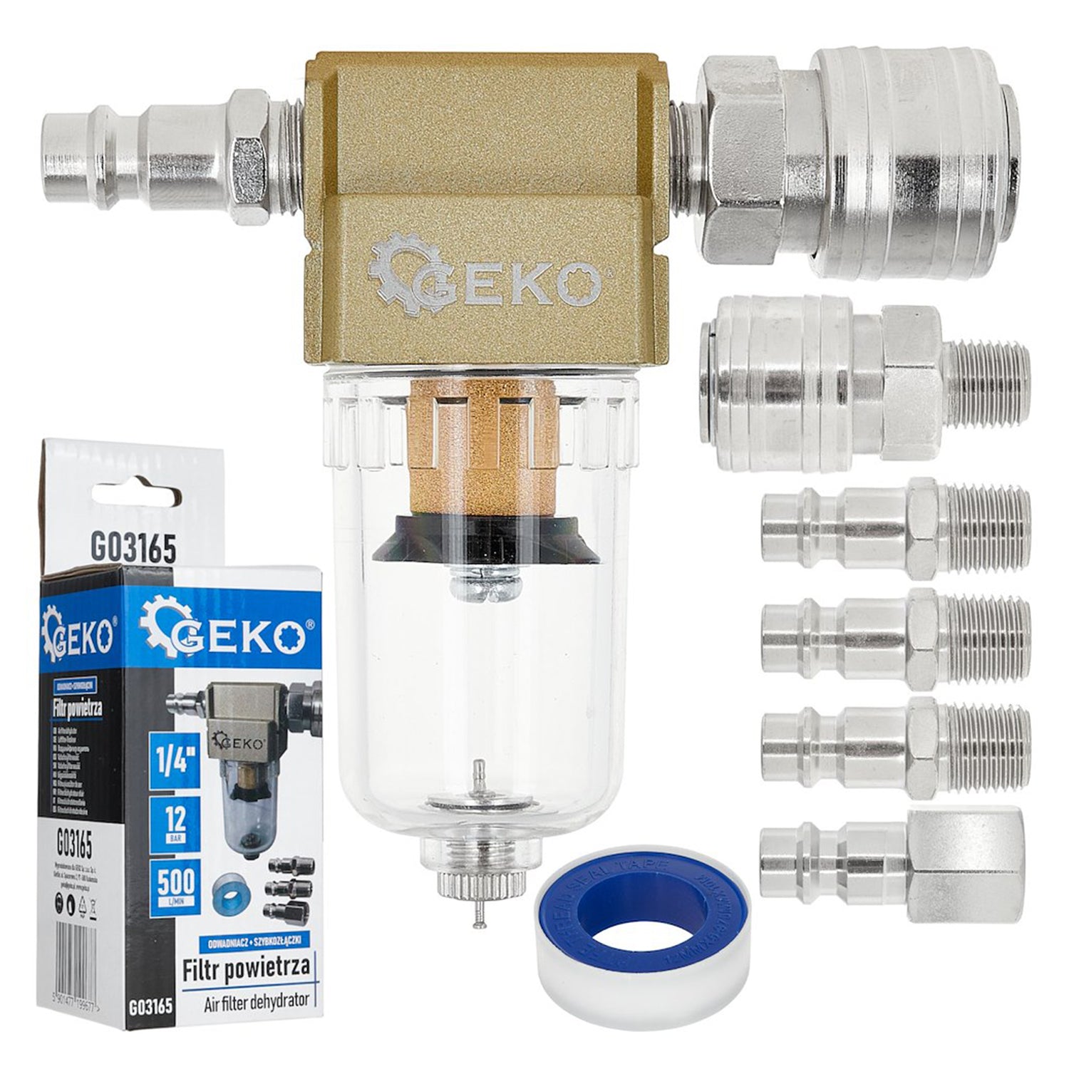 FILTRU DE AER CU SEPARATOR DE APA 1/4