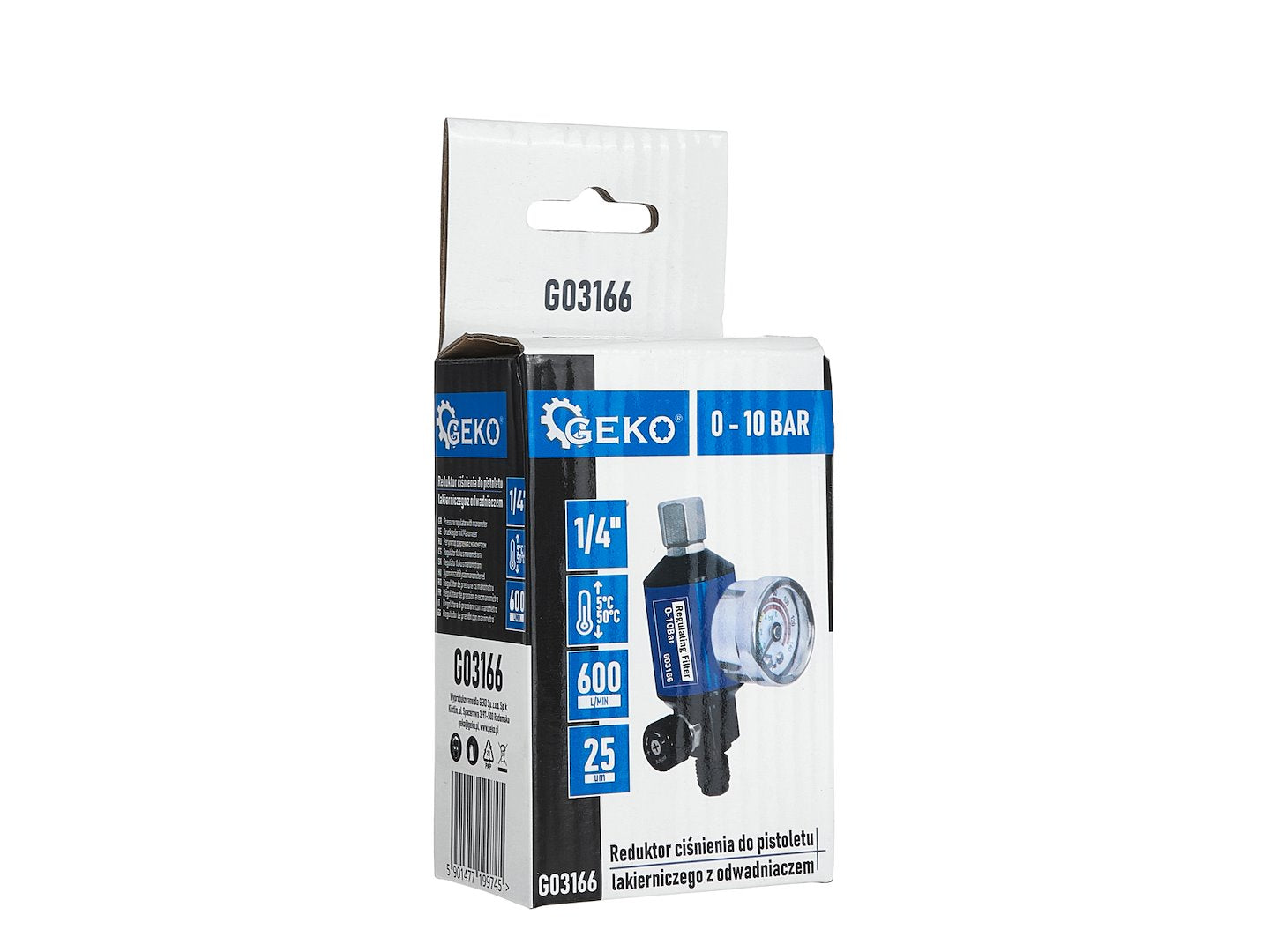 REGULATOR DE PRESIUNE PENTRU PISTOL DE VOPSIT CU DECANTOR 1/4