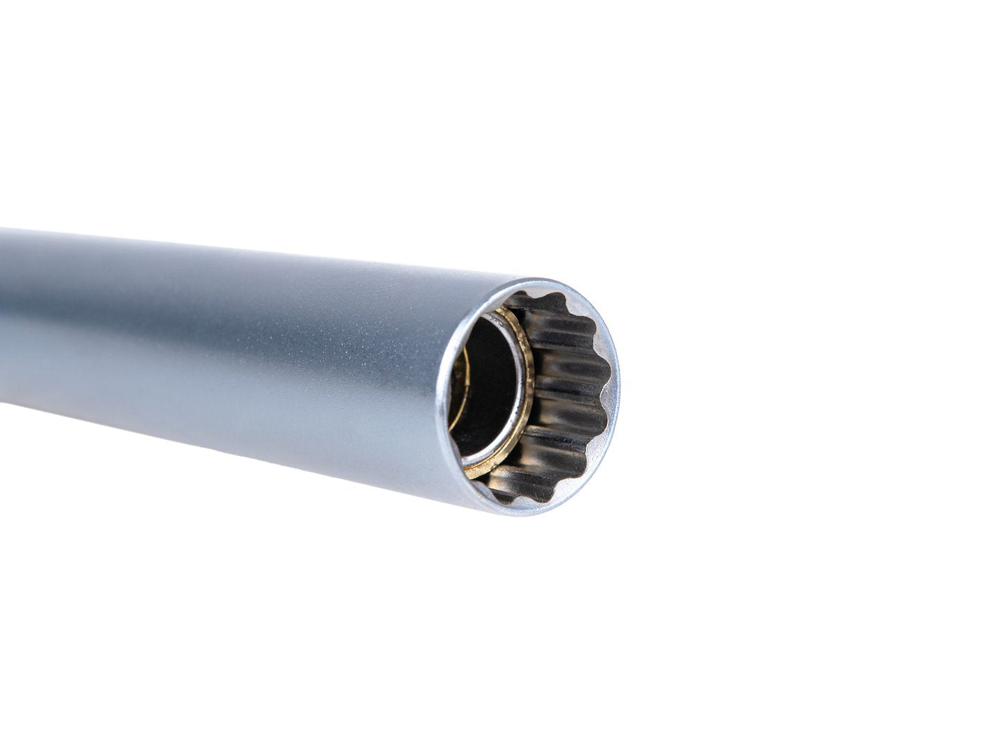 CHEIE TUBULARA LUNGA PENTRU BUJII 14MM 3/8 250MM, PERETI SUBTIRI CRV - GEKO
