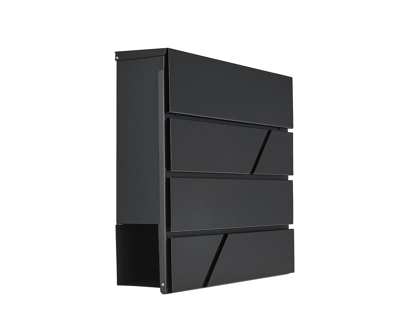 CUTIE POSTALA 36.7X37X10 CM ANTRACIT