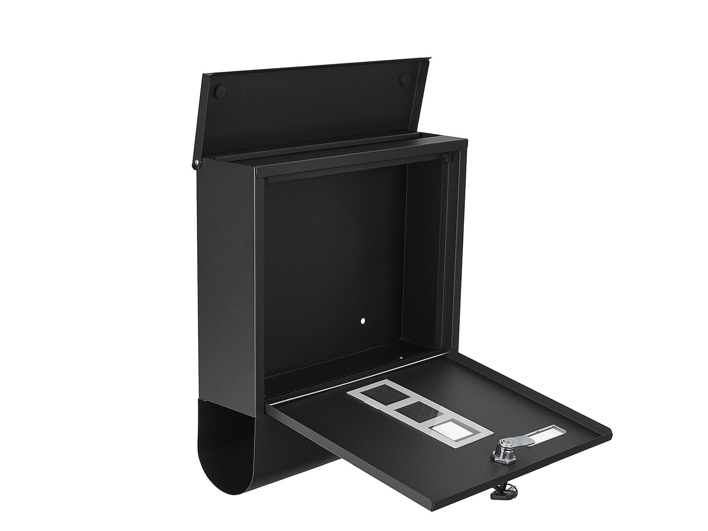 CUTIE POSTALA 34X30.7X10 CM NEGRU