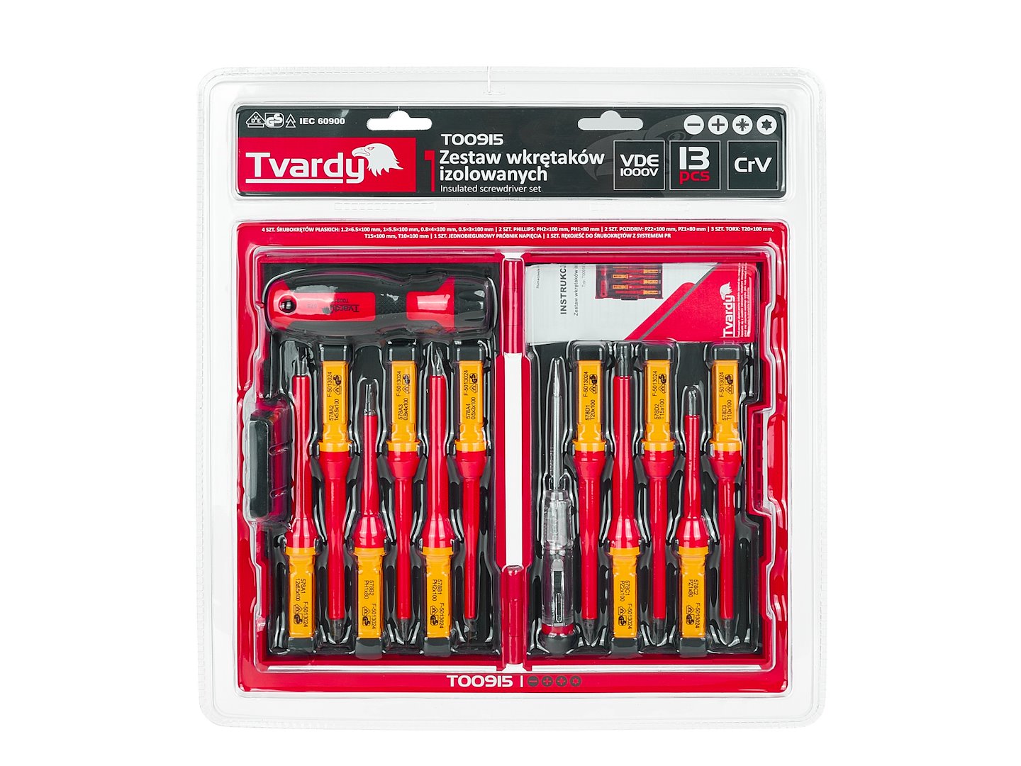 SET SURUBELNITE IZOLATE VDE 13 PIESE TVARDY
