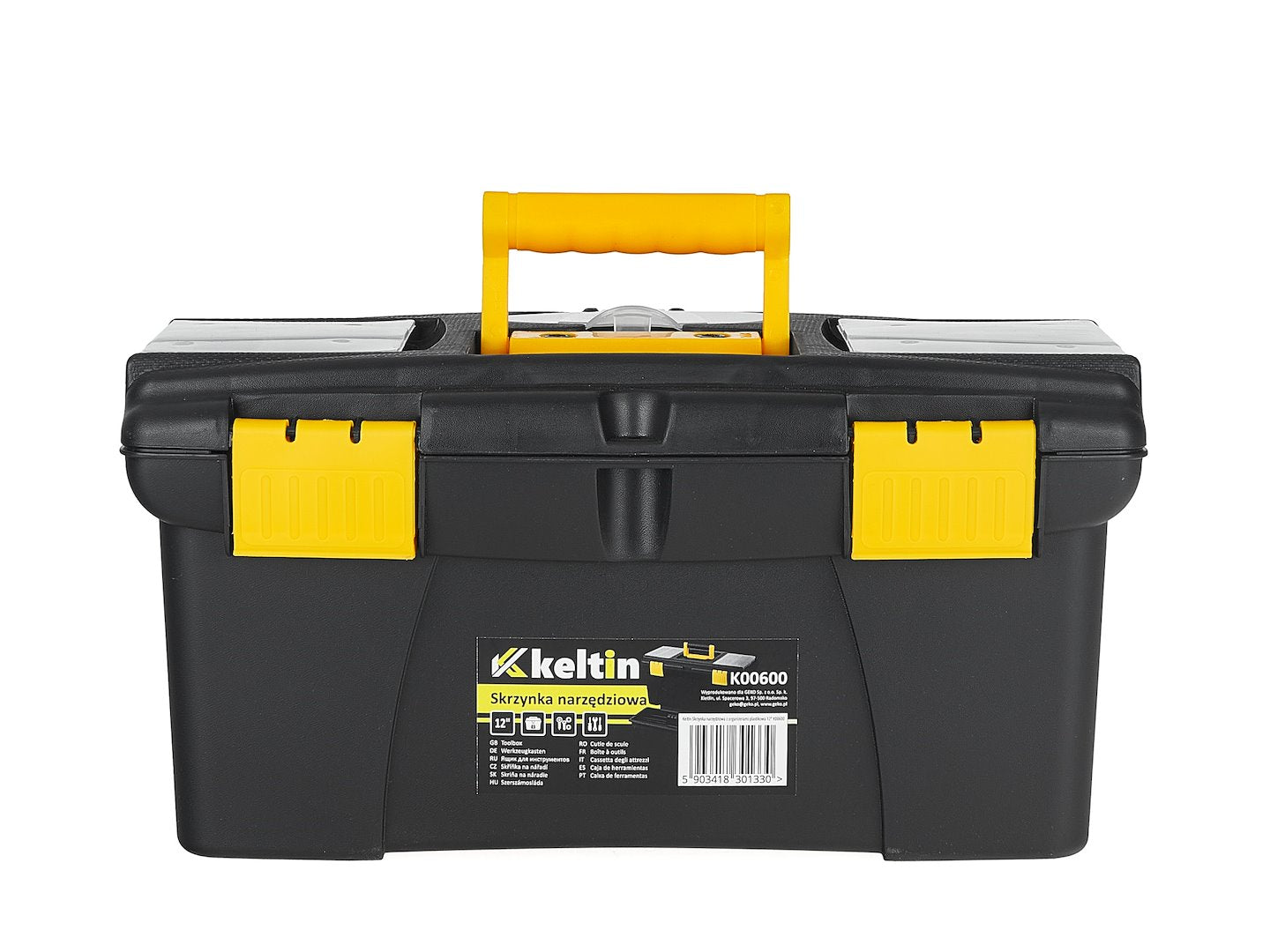 CUTIE PLASTIC PENTRU DEPOZITARE SCULE CU ORGANIZATOR KELTIN 32X17.5X16 CM