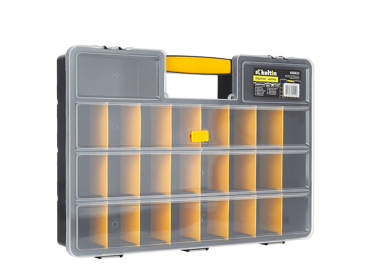 CUTIE PLASTIC ORGANIZATOARE 26 COMPARTIMENTE 46X33X7.5CM KELTIN