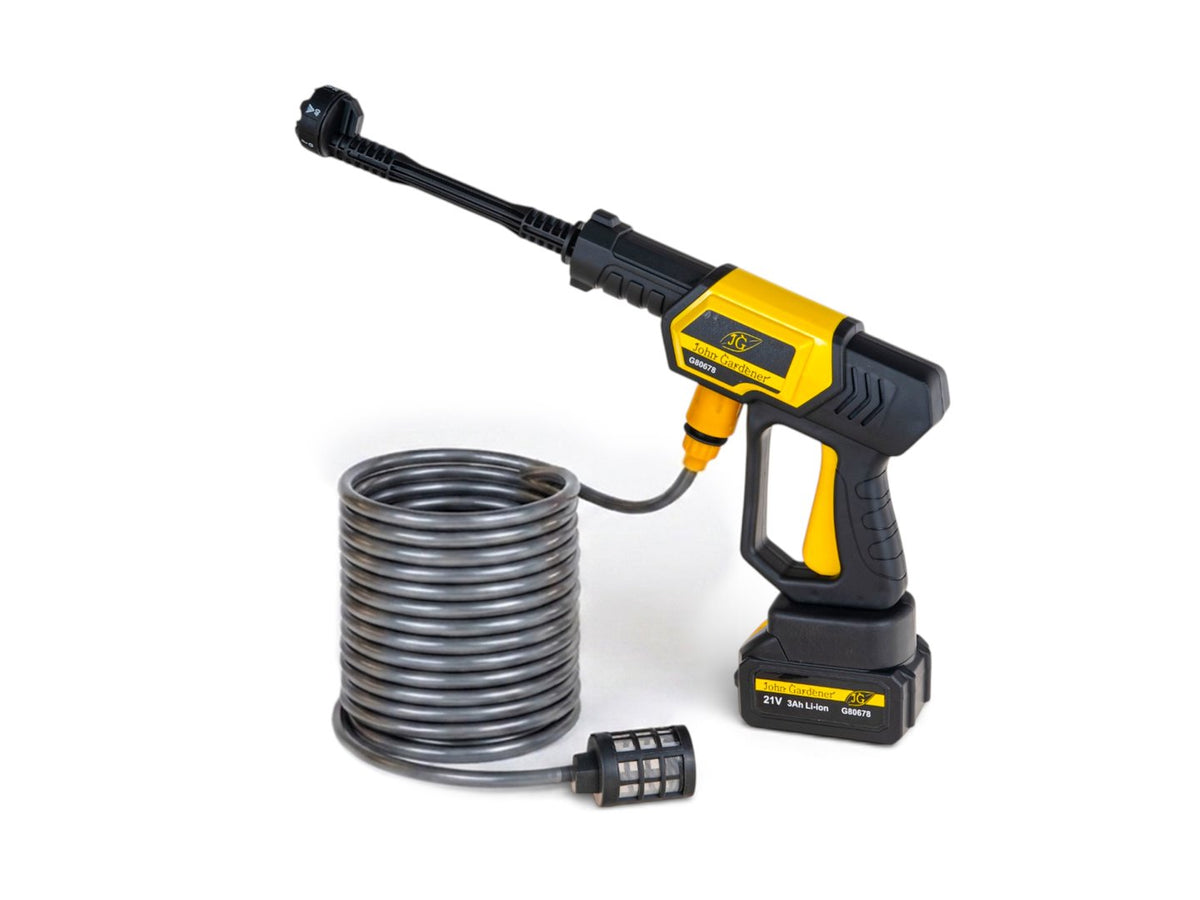 Pistol de spalat cu presiune 2 acumulatori 3ah 21V Geko