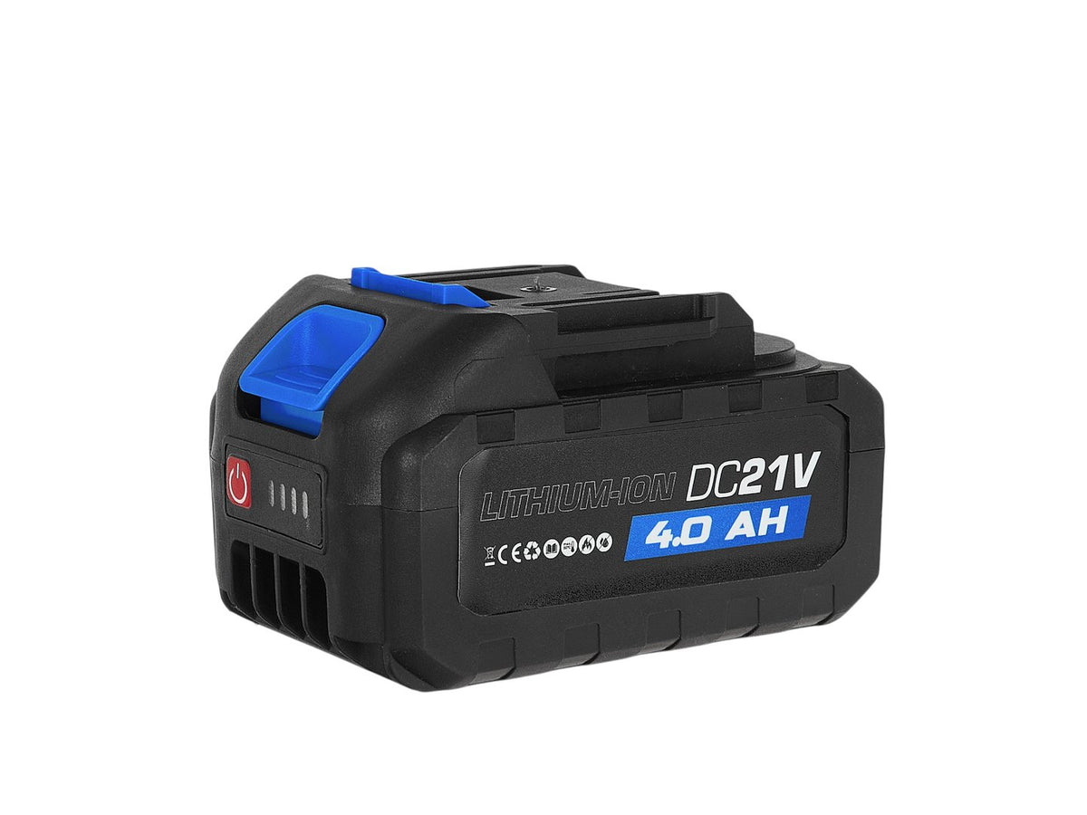 Polizor unghiular cu 2 acumulatori 125mm 950W 21V 4ah Geko
