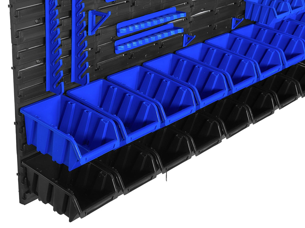 Panou suport organizator de scule cu cutii depozitare 78 piese 1152x780mm Geko
