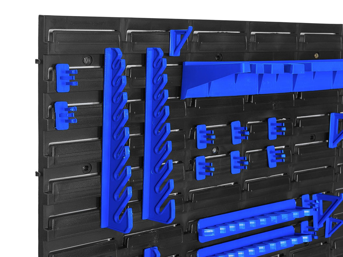 Panou suport organizator de scule cu cutii depozitare 78 piese 1152x780mm Geko