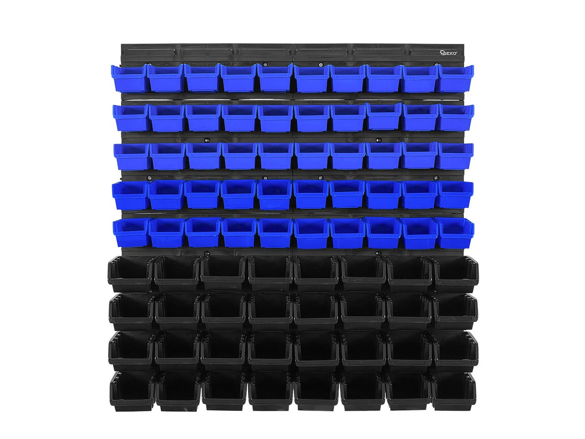 Panou suport organizator pentru perete 82 cutii 780x780mm Geko