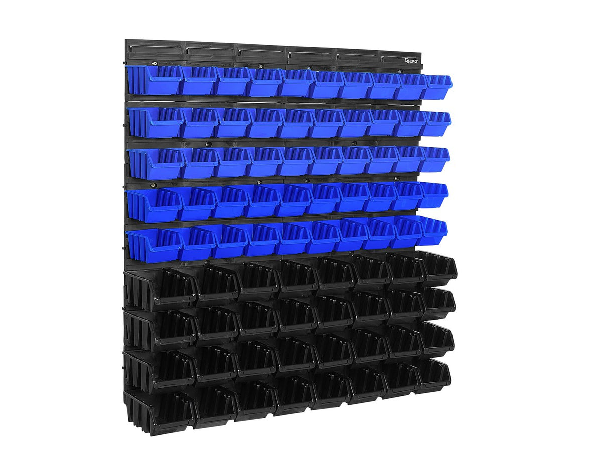 Panou suport organizator pentru perete 82 cutii 780x780mm Geko