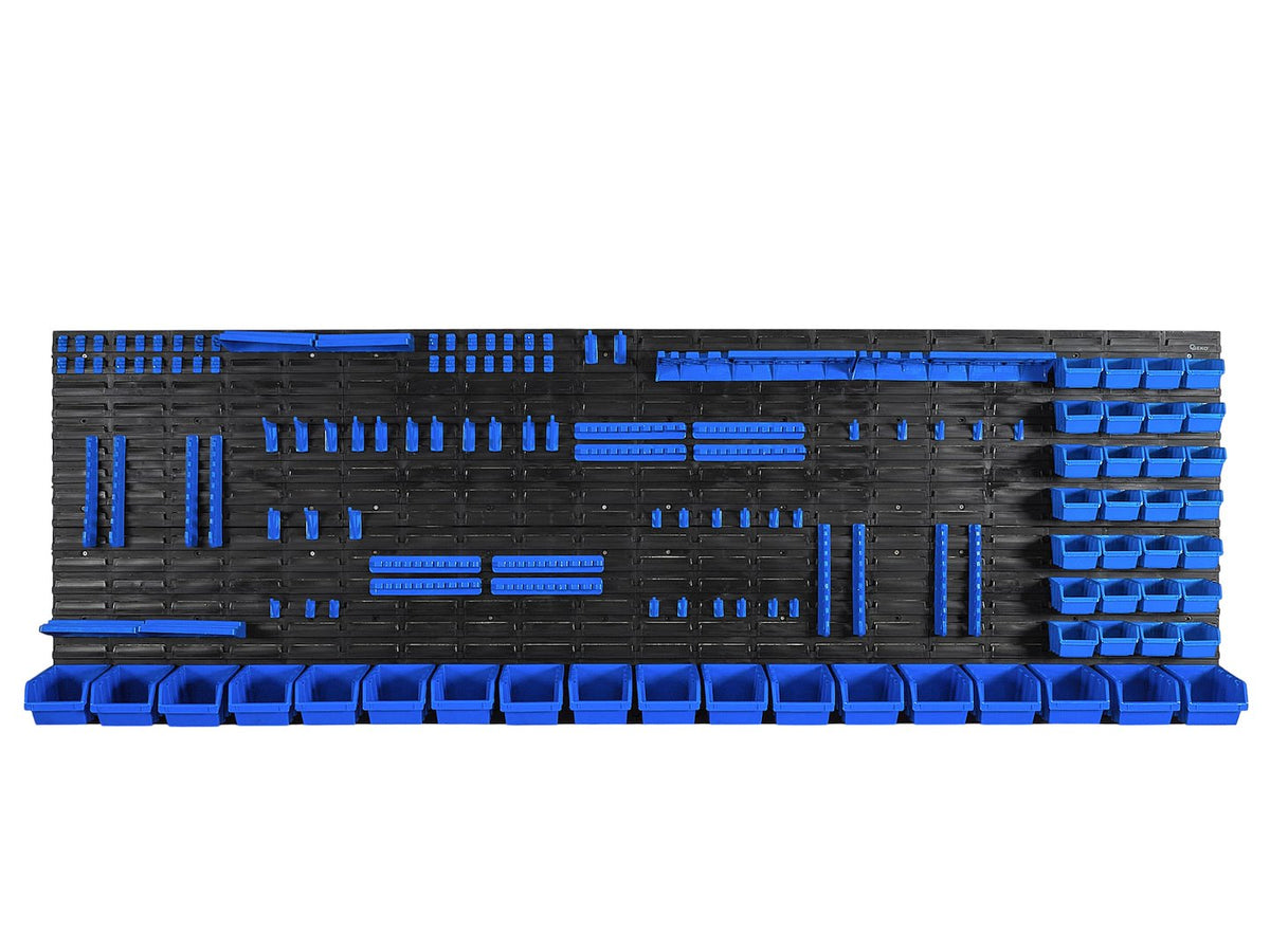Panou suport organizator de scule cu cutii depozitare 140 piese 2304x780mm Geko
