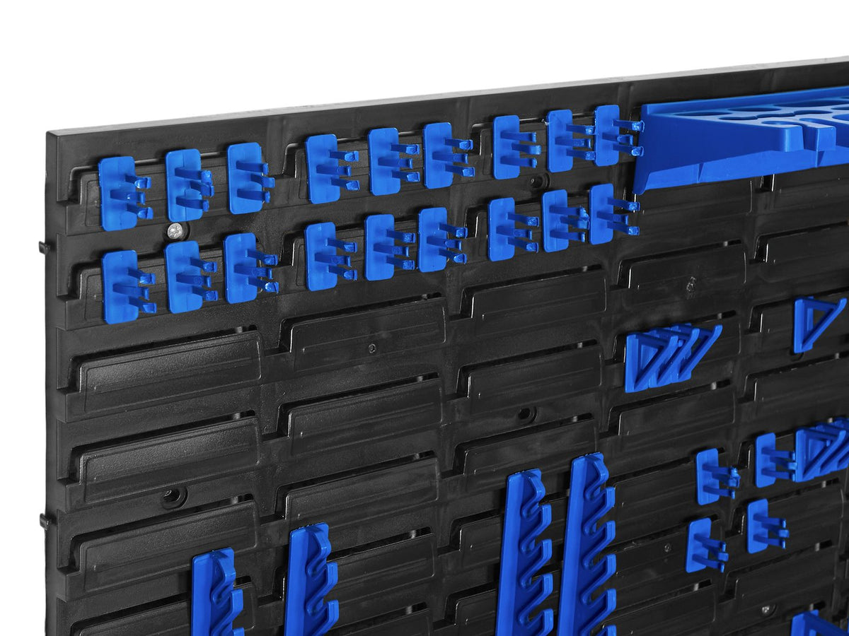 Panou suport organizator de scule cu cutii depozitare 140 piese 2304x780mm Geko