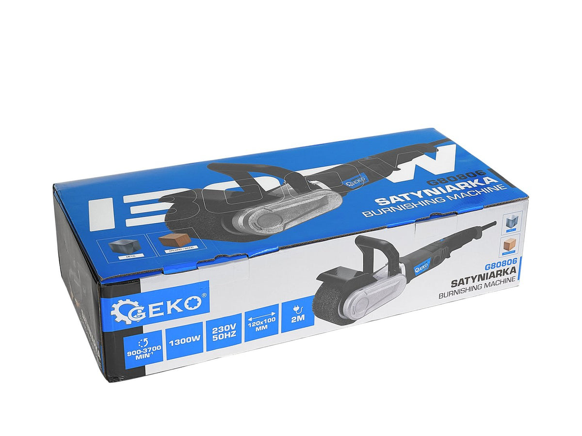 Masina electrica de satinat pentru lemn si metal 1300w Geko