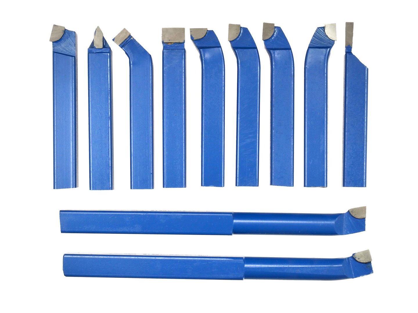 SET 11 CUTITE STRUNG 16X16 MM CU VARFURI DIN CARBURA METALICA