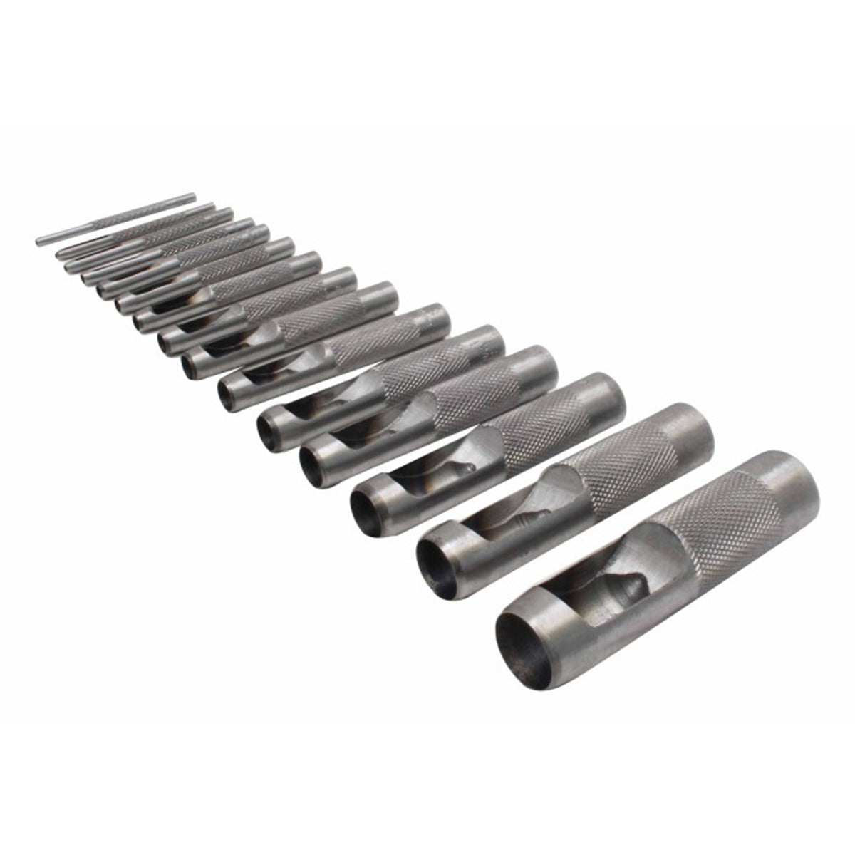 Set preducele perforatoare piele 15 piese Satra