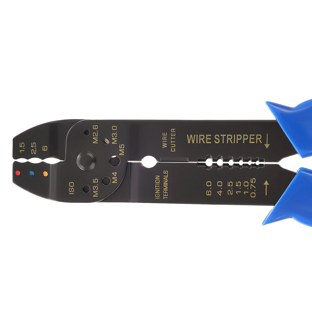 CLESTE PENTRU SERTIZAT CONECTORI 8" 0.5 - 5.0MM², GEKO