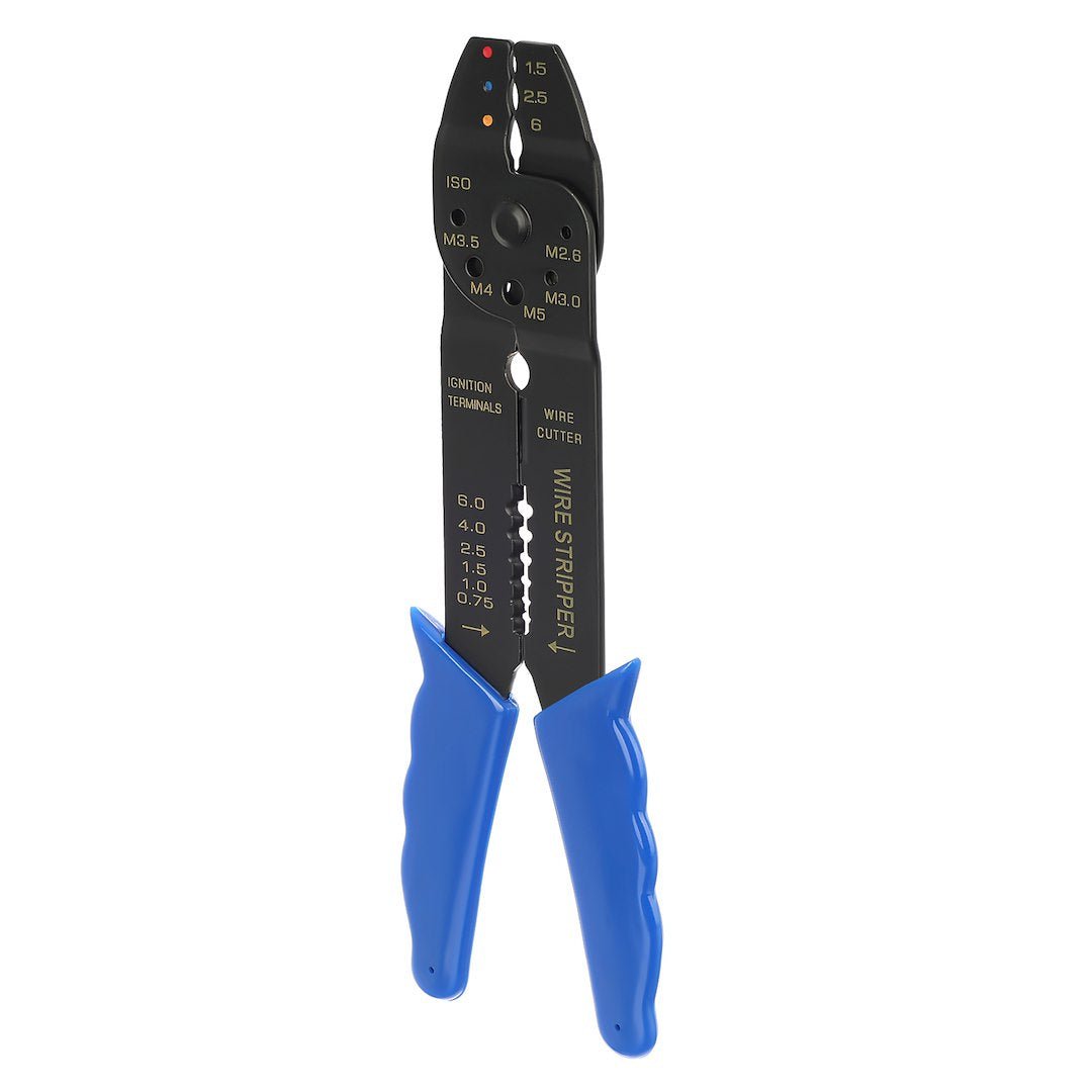 CLESTE PENTRU SERTIZAT CONECTORI 8" 0.5 - 5.0MM², GEKO