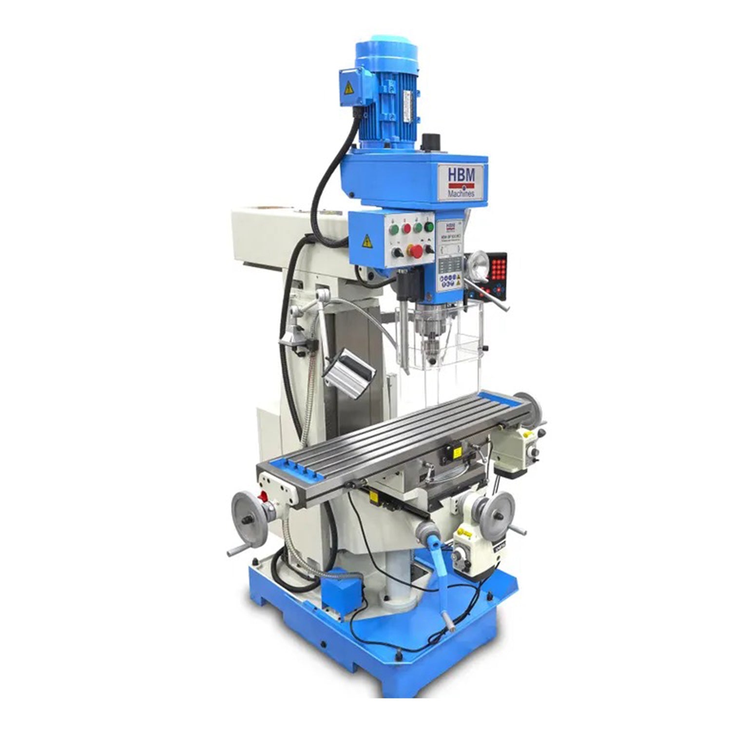 MASINA PROFESIONALA DE FREZAT SI GAURIT CU MASA MARE SI ECRAN DIGITAL BF 60 400V